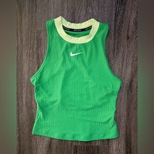 Nike Dri-FIT Green Tennis Top